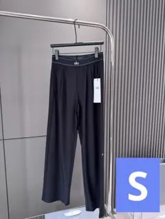 Alo yoga ワイドパンツ ブラック S