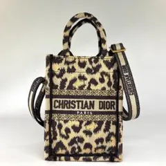 新品未使用 クリスチャンディオール ブックトート ミニ ショルダーバッグ