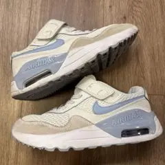 NIKE AIR MAX スニーカー 21cm ホワイト/ブルー 水色 ナイキ