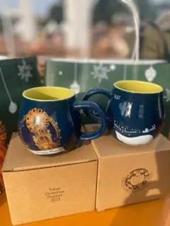 東京クリスマスマーケット2023♥マグカップ 2個セット