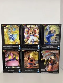 ドラゴンボールZ フィギュア　6点　ベジット　ゴジータ　18号　悟空　ブウ　悟飯