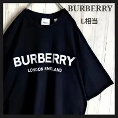 【極美品、現行品】バーバリー　Tシャツ　ノバチェック　ワンポイント　刺繍　M寸 極美品、現行品】バーバリー Tシャツ ノバチェック ワンポイント 刺繍