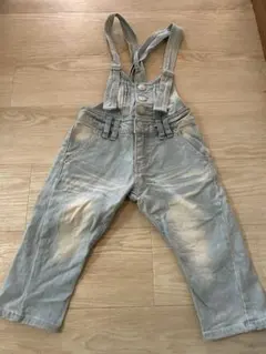 Jenni ライトブルー オーバーオール 100cm