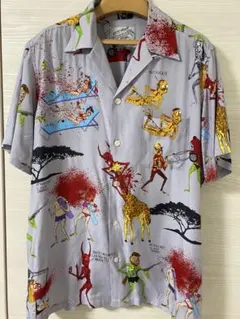 NECK FACE カラフル恐竜半袖シャツ WACKO MARIA/ワコマリア NECK FACE カラフル恐竜半袖シャツ WACKO MARIA/ワコマリア - メルカリ