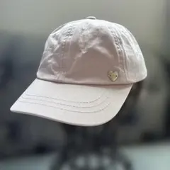 petit main キッズ キャップ ピンク リボン　50のサムネイル