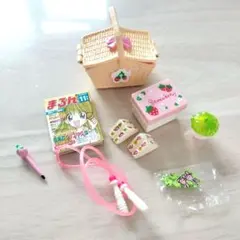 ミニチュア　苺ピクニックセット