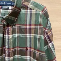 お値下げRalph Lauren チェック長袖シャツ XL クラシックフィット