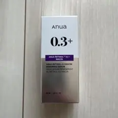 anua 0.3+ レチノール・ナイアシン美容液 30mL