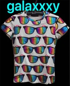 galaxxxy♡ド派手レインボー箔サングラスＴシャツのサムネイル