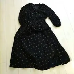 nano・universe ワンピース ナノユニバース 小花柄