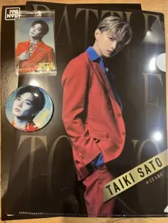 BATTLE OF TOKYO クリアファイル　佐藤大樹