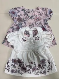 NEXT ベビー服 花柄 襟付き トップス 9-12mのサムネイル