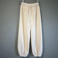 ジョガーパンツ　秋冬用　表起毛