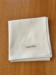 Calvin Klein ホワイトハンカチ