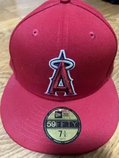 正規品　 New Era 59FIFTY レッド キャップ 7 3/8