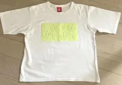 BABYDOLL 王冠デザイン Tシャツ ホワイト　イエロー　140