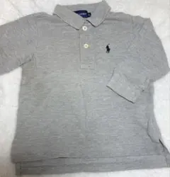 Ralph Lauren ポロシャツ 80 グレー