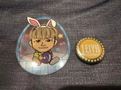 瀬口黎弥ステッカー&缶バッジセット