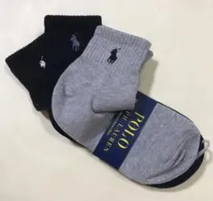 ポロ　ラルフローレン 靴下 アーチサポート ショートソックス