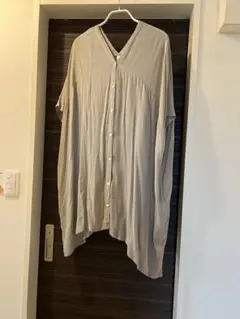 Lupilien Vネック レーヨン　カーディガン