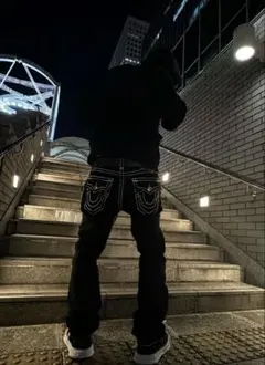 True Religion ricky 白ステッチ 激レア dab着用 - メルカリ