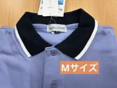 [お買得]半袖ポロシャツ　パープル　M 日本製　定価¥5,800- 新品