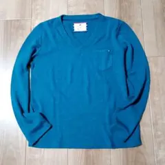 URBAN RESEARCH アーバンリサーチ　ニット　セーター　青緑　グリーン