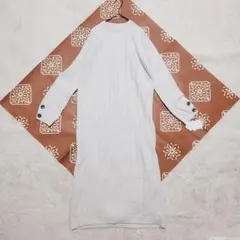 gelato pique ジェラピケ ロングワンピース 新品 タグ付き ベージュ