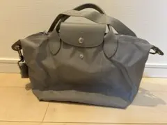 Longchamp グレー トートバッグ