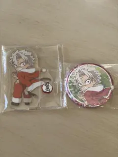 鬼滅の刃 クリスマス ランダムアクリルスタンド＆缶バッジ　不死川実弥