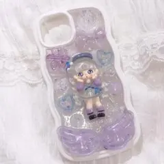 S10 スマホケース デコ iPhone 量産型 平成女児 地雷 デコ電
