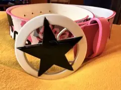 【1様専用】CO&LU ココルル 星型ベルト ピンクのサムネイル