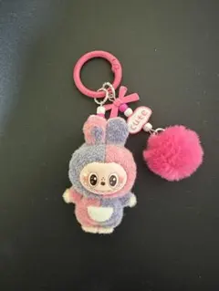 ラブブ ピンク キーホルダー