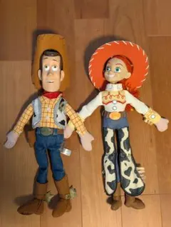 ウッディ ジェシー ぬいぐるみセット トイ・ストーリー