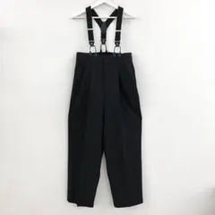 JEANS FACTORY CLOTHES ハイウエスト サスペンダーパンツ F