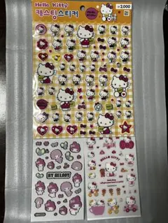 ハローキティ・マイメロディシールセット