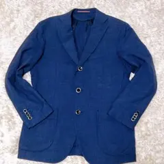 【希少】MALE&Co. 盛夏対応 テーラードジャケット レダ ネイビーのサムネイル