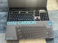 ロジクール G512 CARBON ゲーミングキーボード　青軸