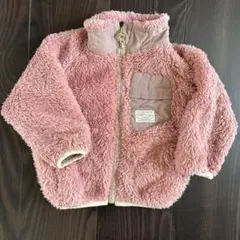BREEZEピンク フリース アウター