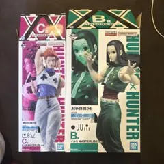 HUNTER x HUNTER 一番くじ　フィギュア空箱　ヒソカ　イルミセット