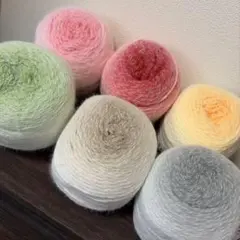 大容量！グラデーションケーキヤーン1.2kg