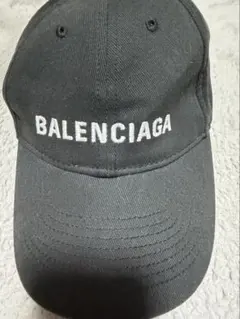 BALENCIAGA NYLON CAP ベースボールキャップ ブラック レッド - メルカリ