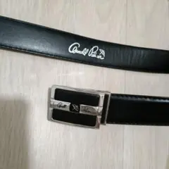 Arnold Palmer 黒 レザーベルト