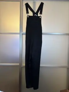 AND THE オーバーオール サロペット ブラック