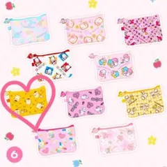 ポムポムプリン　シークレットミニフラットポーチ