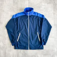 1980's ツートンカラー トラックジャケット ジャージ ブルゾン