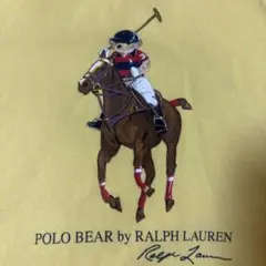 ポロベアイエローパーカー　ラルフローレン