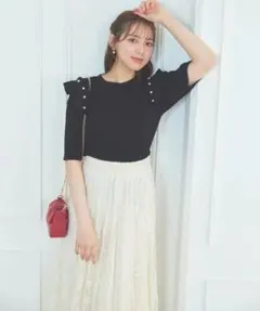 【美品】ウィルセレクション＊サーキュラーレーススカート