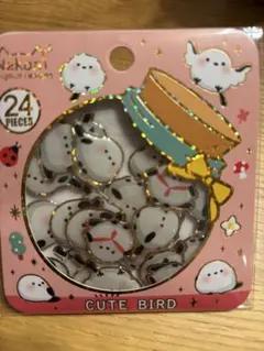 正規品　新品未開封！シマエナガ　ぷっくりシール