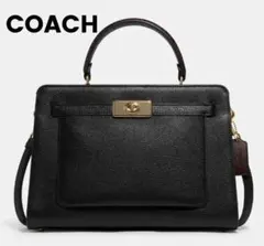 【COACH】美品✨ハンドバッグ レーンキャリーオール